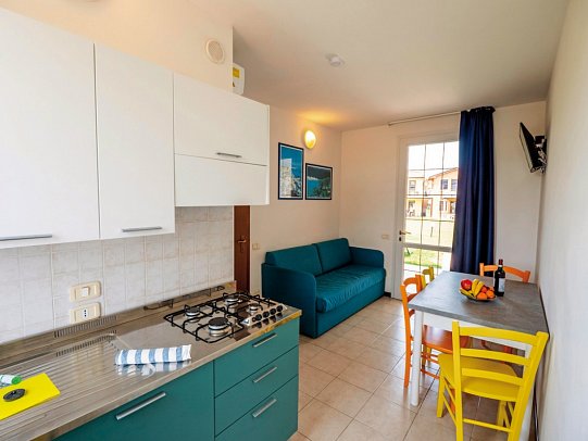 Gasparina Village - Wohnbeispiel 3-Zimmer-Appartement Premium (Zimmercodierung AM1)