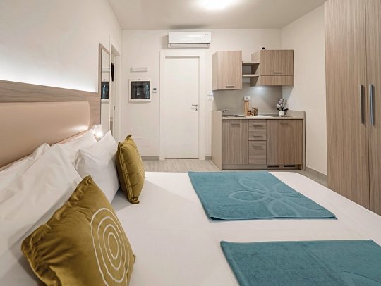 Sentido Lago di Garda Premium Village - Wohnbeispiel Studio Comfort Hillside (Zimmercodierung SB1)