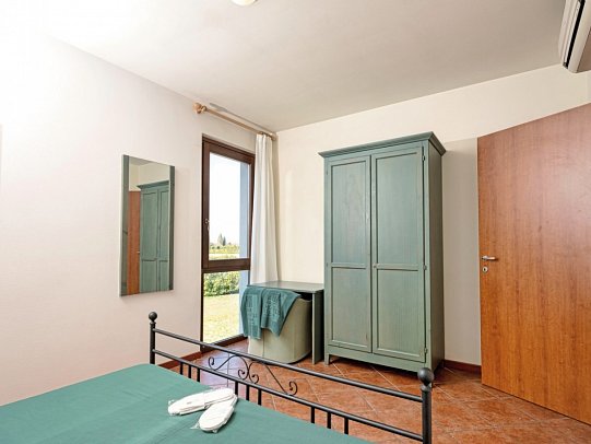 Residence Eden - Wohnbeispiel Appartement 1 Schlafzimmer (Zimmercodierung AB2)