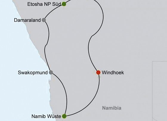 Namibia Classic für Selbstfahrer