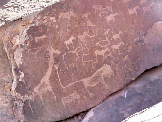 Namibias Nationalparks - Felsgravuren, Twyfelfontein