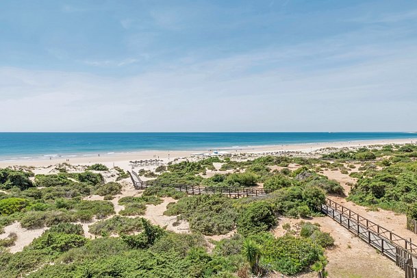 Iberostar Selection Andalucía Playa - Blickbeispiel Suite Meerblick Beachfront (Zimmercodierungen W1M & W2M)