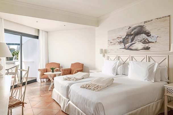 Iberostar Selection Andalucía Playa - Wohnbeispiel Doppelzimmer Meerblick bessere Lage (Zimmercodierungen DX1 & DX3)