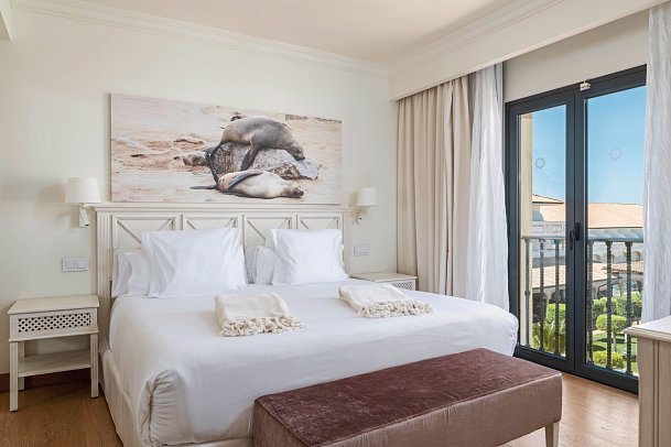 Iberostar Selection Andalucía Playa - Wohnbeispiel Juniorsuite Meerblick (Zimmercodierungen J1M & J2M)