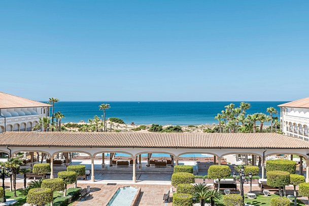 Iberostar Selection Andalucía Playa - Blickbeispiel Juniorsuite Meerblick (Zimmercodierungen J1M & J2M)