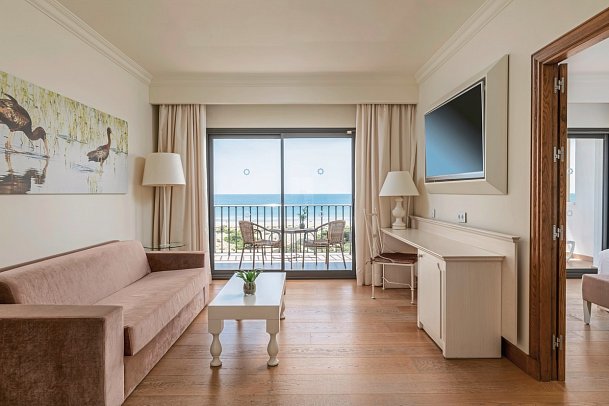 Iberostar Selection Andalucía Playa - Wohnbeispiel Suite Meerblick Beachfront (Zimmercodierungen W1M & W2M)