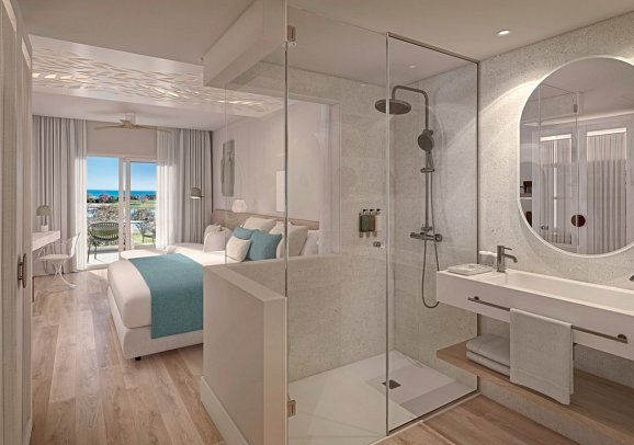 Amàre Beach Hotel Sancti Petri - Wohnbeispiel Doppelzimmer Meerblick (Zimmercodierung DBM)