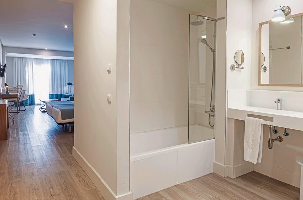 Hotel Playa de la Luz - Wohnbeispiel Studio (Zimmercodierung SB1)