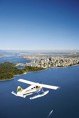 Bären, Wale & Vancouver Island - Flug nach Vancouver