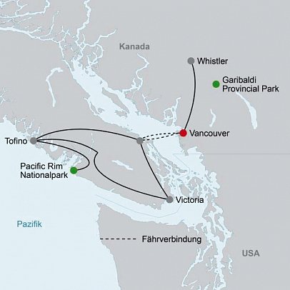 Bären, Wale & Vancouver Island