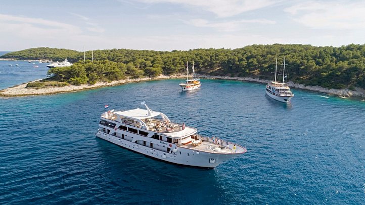 Kreuzfahrt Highlights Norddalmatiens - Schiffsbeispiel Motoryacht