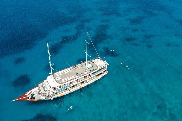Kreuzfahrt Highlights Norddalmatiens - Schiffsbeispiel Segelboot