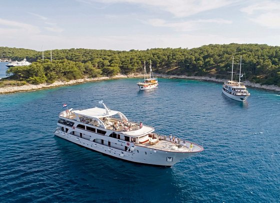 Kreuzfahrt Highlights Norddalmatiens - Schiffsbeispiel Motoryacht