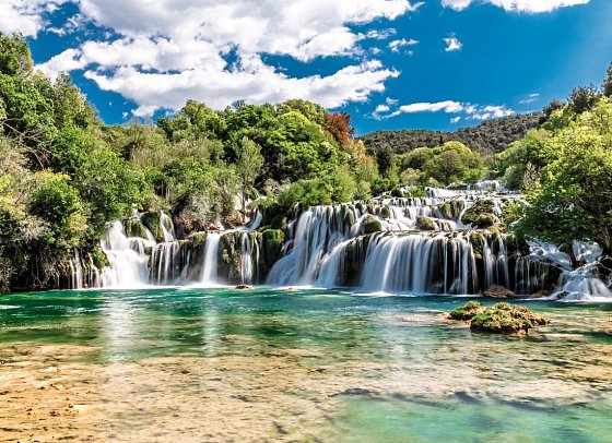 Kreuzfahrt Highlights Norddalmatiens - Krka Wasserfälle