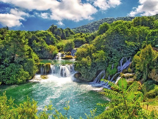 Inselhüpfen Norddalmatien - Krka Nationalpark