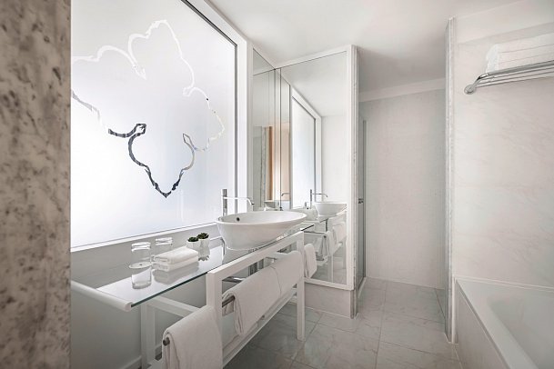 Falkensteiner Hotel Adriana - Beispiel Bad Doppelzimmer Superior (Zimmercodierung DS1)