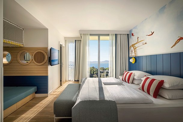 Falkensteiner Family Hotel Diadora - Wohnbeispiel Familienzimmer Superior (Zimmercodierung FSC)