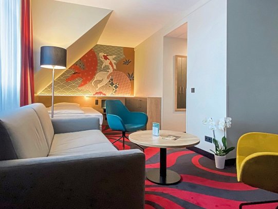 HKK Hotel Wernigerode - Wohnbeispiel Familienzimmer (Zimmercodierung FB1)