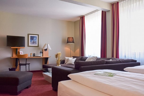 HKK Hotel Wernigerode - Wohnbeispiel Familienzimmer (Zimmercodierung FB1)