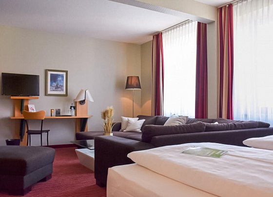 HKK Hotel Wernigerode - Wohnbeispiel Familienzimmer (Zimmercodierung FB1)