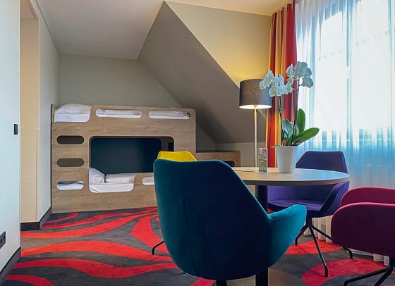 HKK Hotel Wernigerode - Wohnbeispiel Familienzimmer (Zimmercodierung FB1)