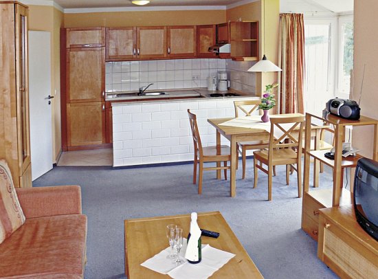 Ferienpark Brockenblick - Wohnbeispiel Appartement 1 Schlafzimmer (Zimmercodierungen AB1 & AX1)