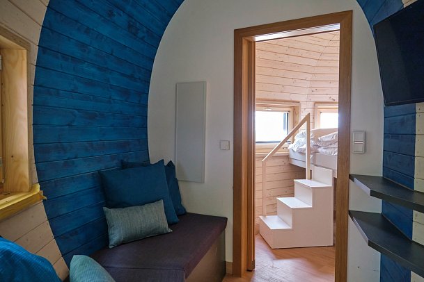 Sonnenresort ETTERSHAUS - Wohnbeispiel Baumhaus Oktagon (Zimmercodierung BB2)