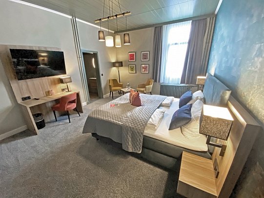 harz hotel & spa seela. - Wohnbeispiel Doppelzimmer Superior (Zimmercodierung DB9)