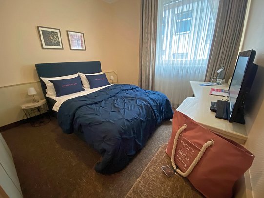 harz hotel & spa seela. - Wohnbeispiel Einzelzimmer Straßenseite (Zimmercodierung EB2)