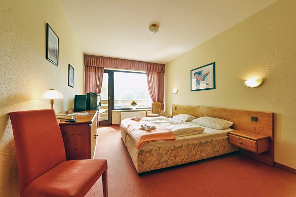 Der Wolfshof - Wohnbeispiel DZ Standard Abendrot (Zimmercodierung DG1)