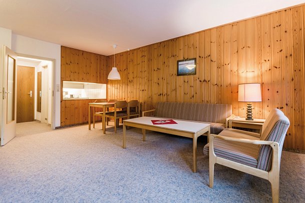 Panoramic Hotel - Ihr Apartmenthotel - Wohnbeispiel Economy Familien Appartement (Zimmercodierungen AB4, AB5 & AB6)