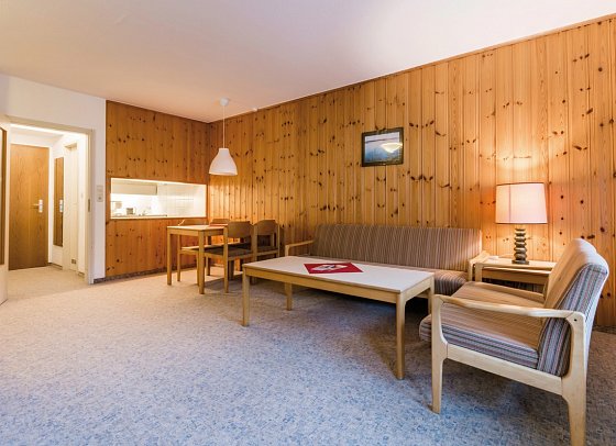 Panoramic Hotel - Ihr Apartmenthotel - Wohnbeispiel Economy Familien Appartement (Zimmercodierungen AB4, AB5 & AB6)