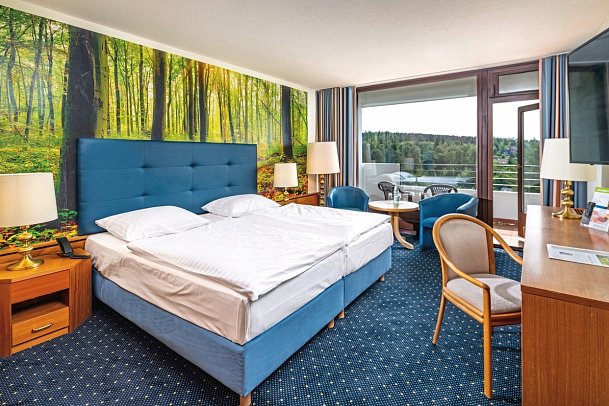 AHORN Harz Hotel Braunlage - Wohnbeispiel Panorama Doppelzimmer (Zimmercodierungen DB7 & DB8)