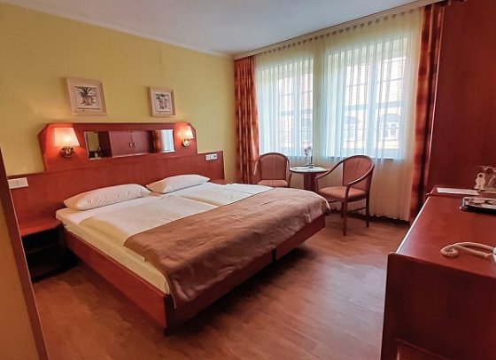 Altwernigeröder Apparthotel - Wohnbeispiel Doppelzimmer Komfort (Zimmercodierung DF1)