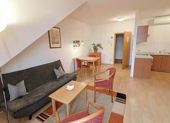 Altwernigeröder Apparthotel - Wohnbeispiel Appartement 1 Schlafzimmer (Zimmercodierung AB1)