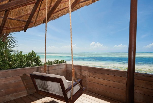 Meliá Zanzibar - Wohnbeispiel Ocean View Bungalow (Zimmercodierung BBM)