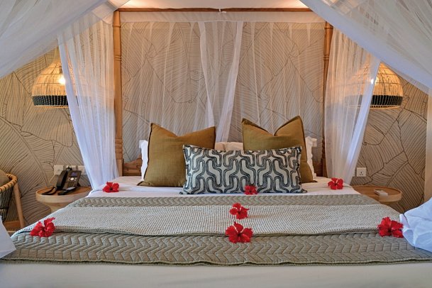 Neptune Pwani Beach Resort - Wohnbeispiel Deluxe Garden (Zimmercodierung UDG)