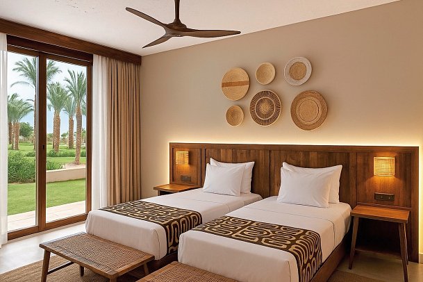 Jaz Elite Aurora Beach - Wohnbeispiel Double Superior Garden View (Zimmercodierung DSG)