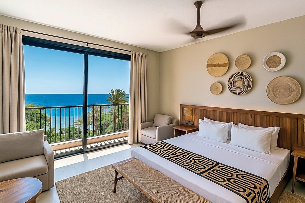 Jaz Elite Aurora Beach - Wohnbeispiel Deluxe Ocean View (Zimmercodierung UDM)