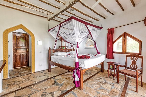 AHG Waridi Beach Resort & Spa - Wohnbeispiel Bungalow (Zimmercodierungen BX1 & BBM)