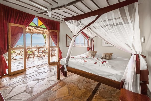 AHG Waridi Beach Resort & Spa - Wohnbeispiel Bungalow Sea View (Zimmercodierung BBM)