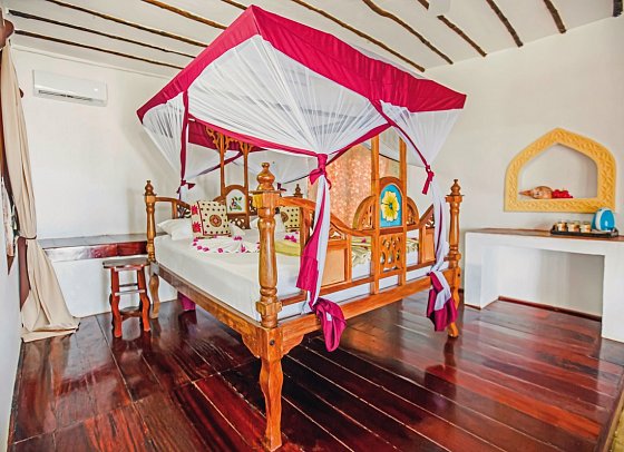 AHG Waridi Beach Resort & Spa - Wohnbeispiel Waridi Suite Sea View (Zimmercodierung WB2)