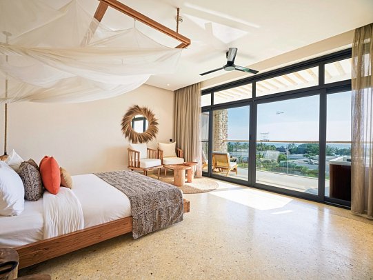 Aldiana Club Zanzibar - Wohnbeispiel Doppelzimmer Superior Meerblick (Zimmercodierung DSM)