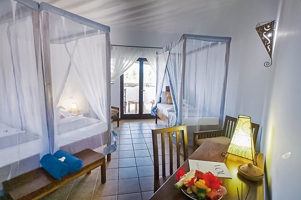 VOI Kiwengwa Resort Zanzibar - Wohnbeispiel Standard Family (Zimmercodierung FG1)