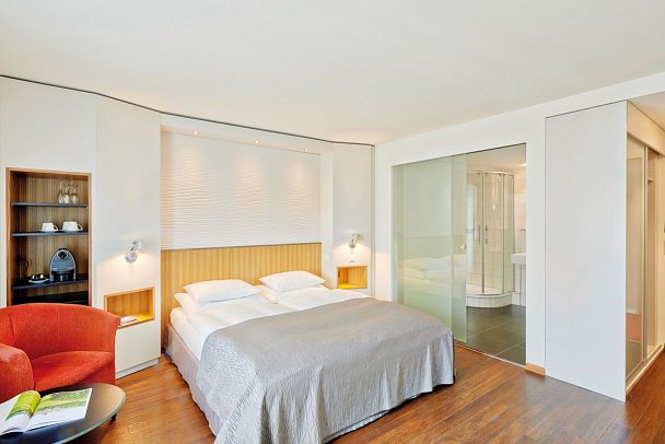 Sorell Hotel Rütli - Wohnbeispiel Doppelzimmer Standard (Zimmercodierung DG1)