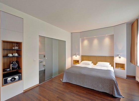 Sorell Hotel Rütli - Wohnbeispiel Doppelzimmer Standard (Zimmercodierung DG1)