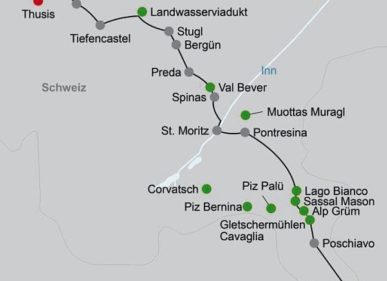 Via Albula & Bernina: Alpenwandern mit Zugerlebnis