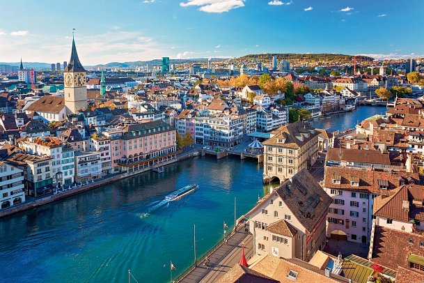 Große Bahnrundreise zwischen Alpen und Dolce Vita - Zürich
