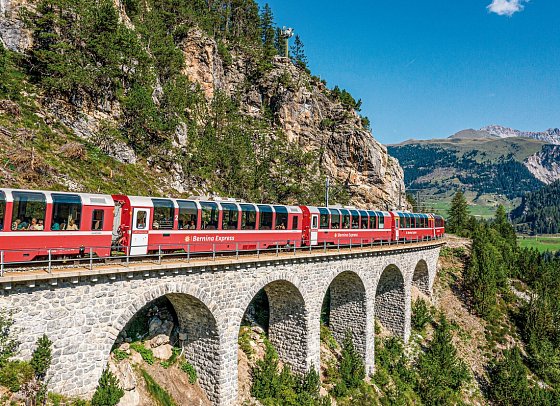 Bahnerlebnis Schweiz pur 8 Nächte - Bernina Express