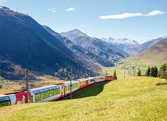 Bahnerlebnis Schweiz pur 8 Nächte - Glacier Express